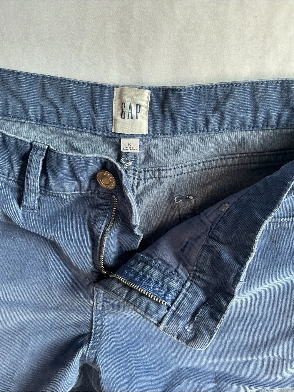 GAP Dark Blue Denim Cutoff Shorts